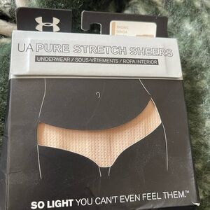 Under Armour Pure Stretch Sheers Thong OS, Nude